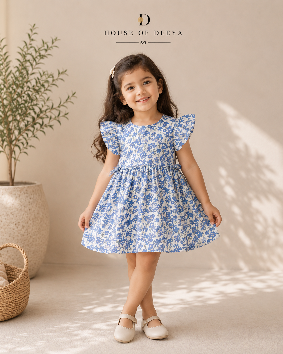 Sky Petal Dress
